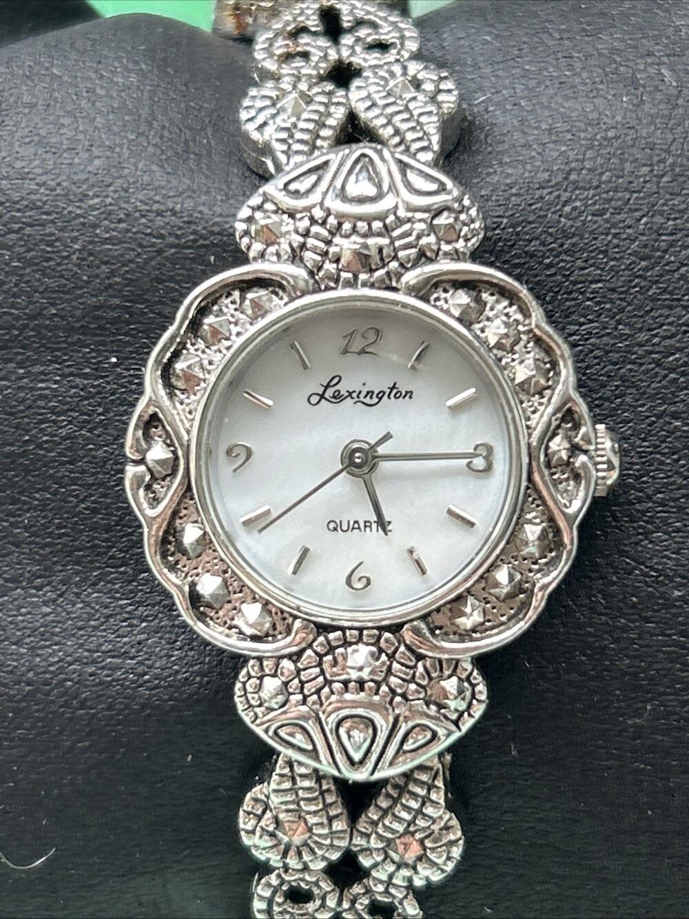 Lexington MOP Dial Silver Tone Women’s Quartz Watch
